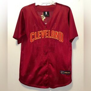 Cleveland Cavaliers Button down baseball style jersey